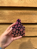 Cow print Cow Tag Freshie