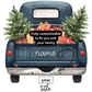 Fully Customizable Christmas Truck Acrylic Ornaments