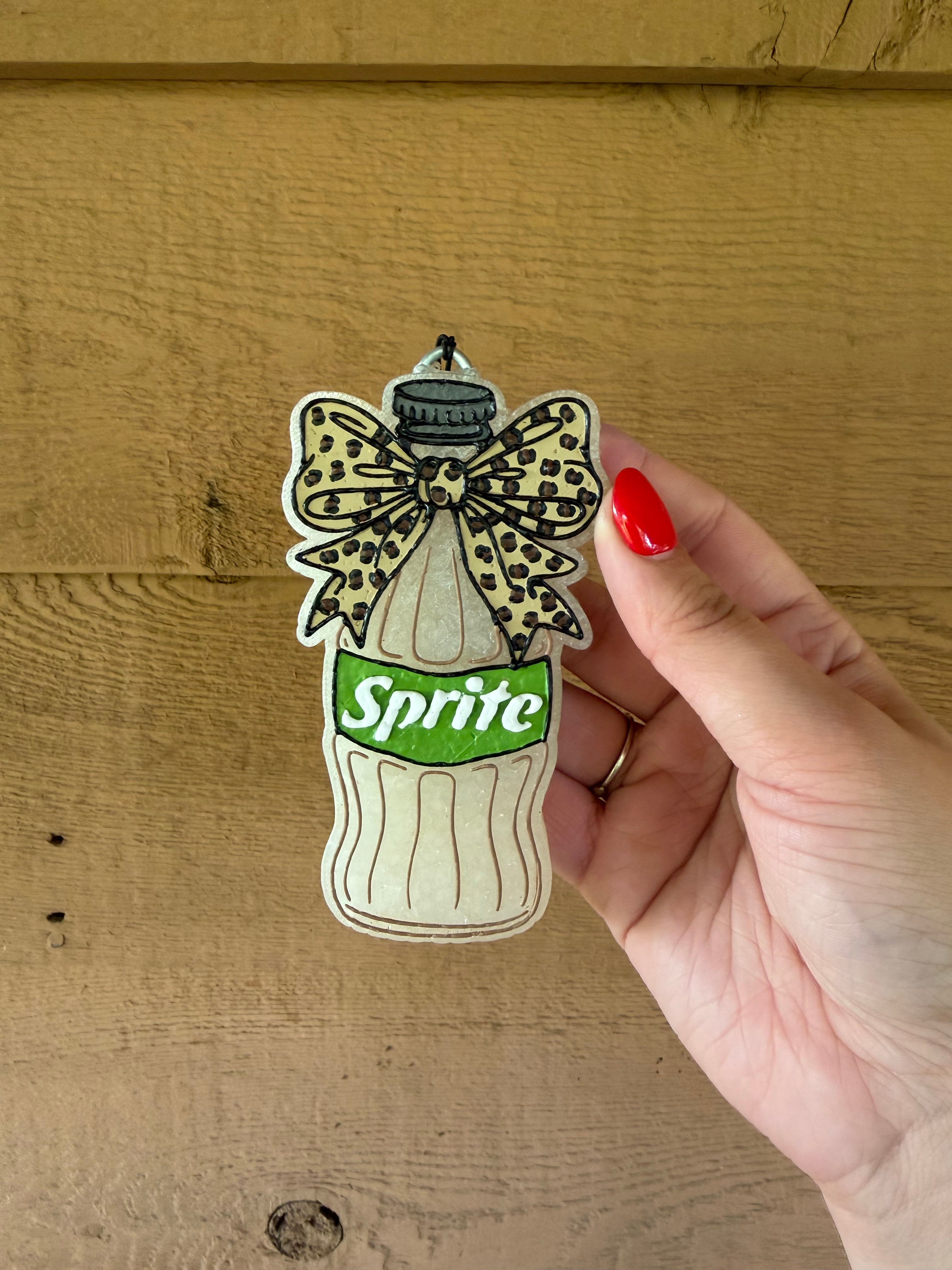 Soda Bottles w/ Bow Freshie