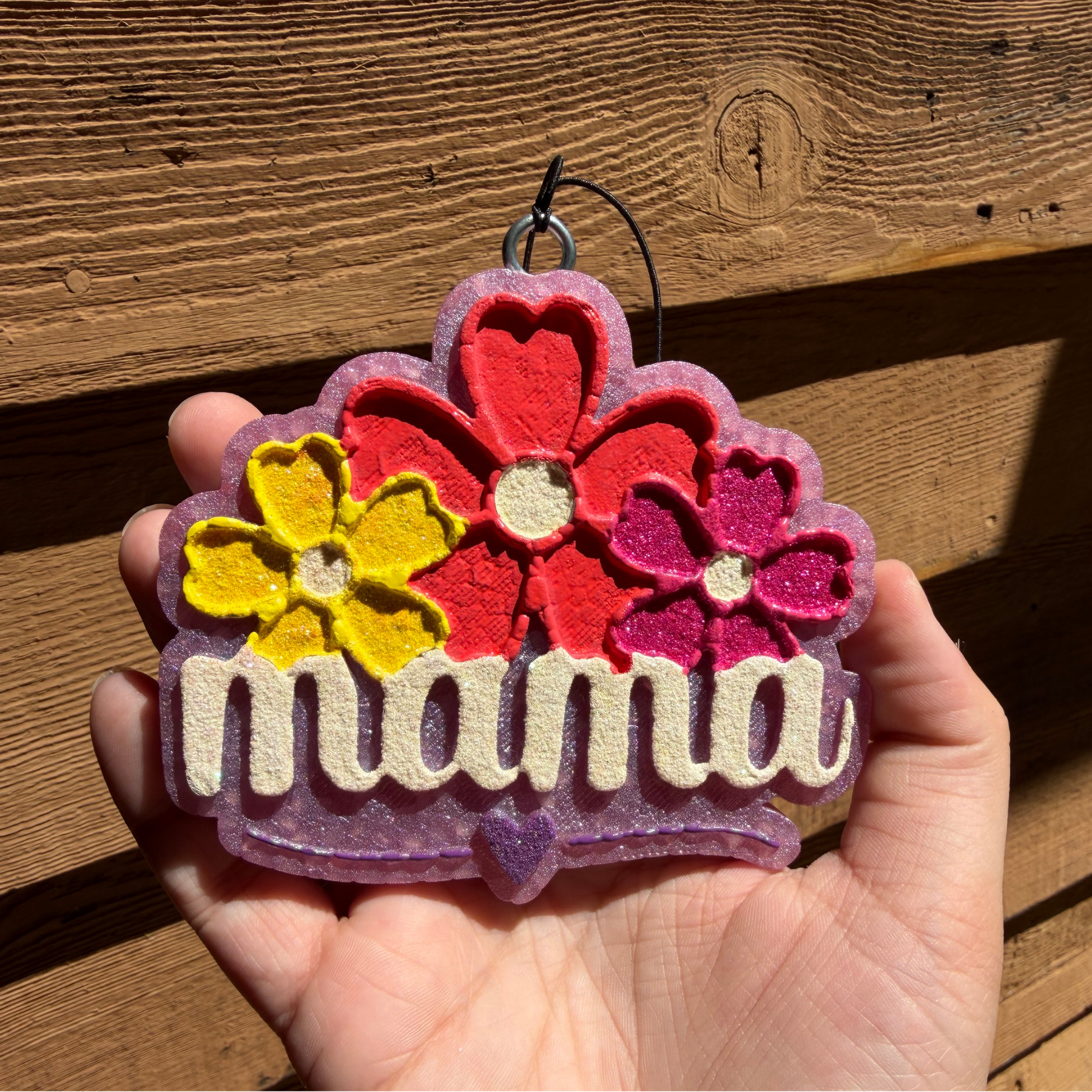 "Mama" Floral Freshie