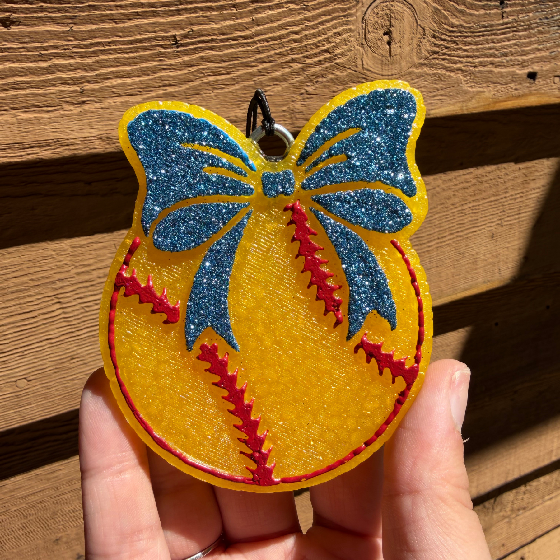Softball Bow Freshie