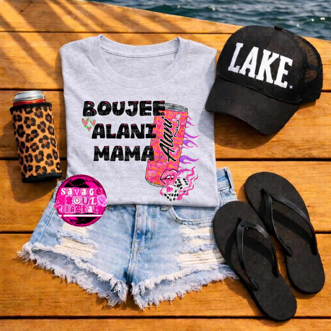 Boujee Alani Mama Graphic Tee