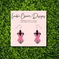 Breast Cancer Awareness Half Cheetah Print Cross