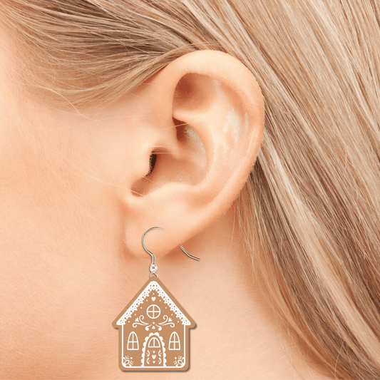 Gingerbread House Dangle