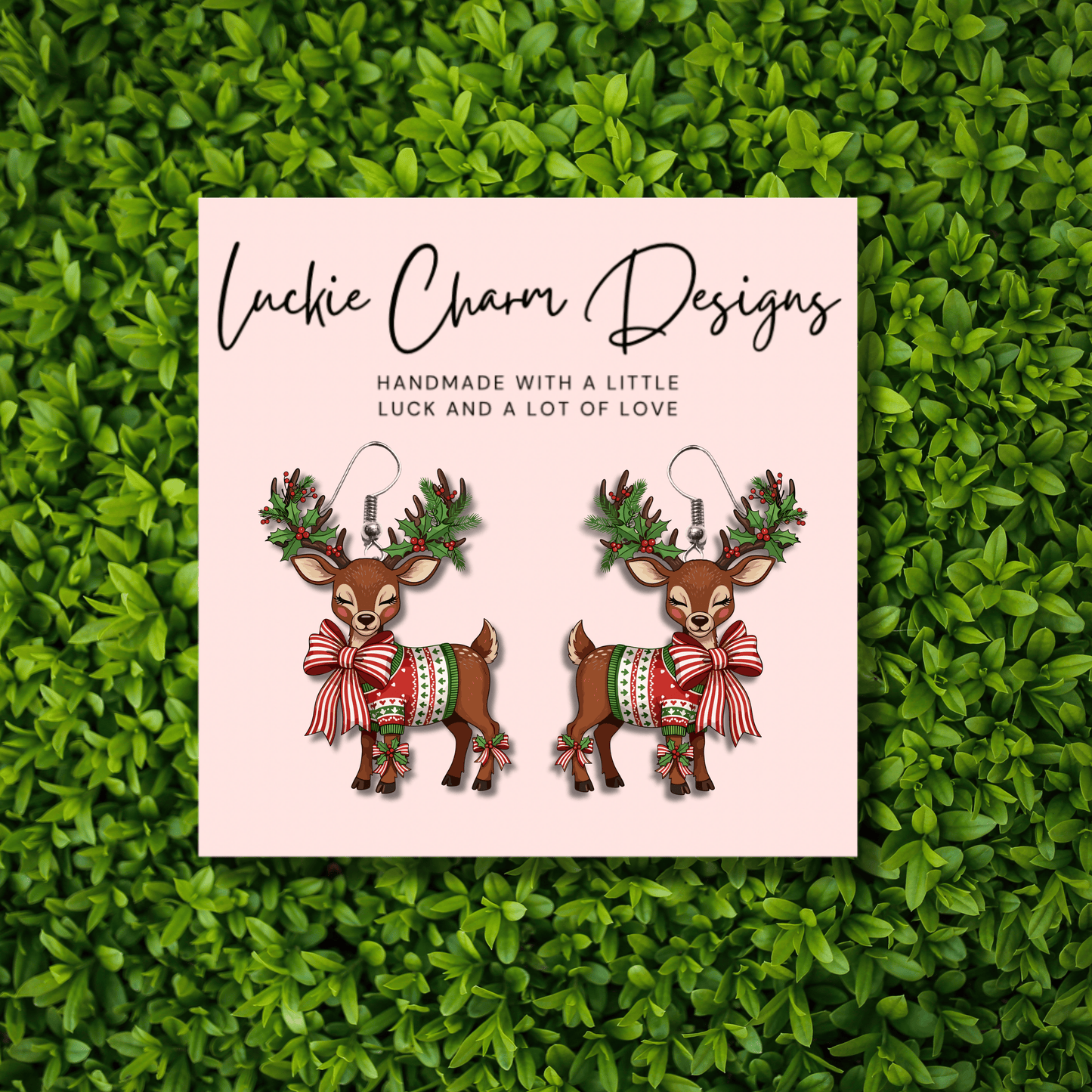 Festive Reindeer Dangle