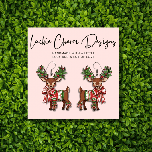 Festive Reindeer Dangle