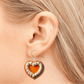 Heart-Shaped Pumpkin Pie Dangle