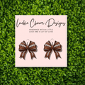 Football Bow Dangle