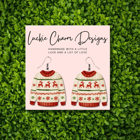 Ugly Christmas Sweater Dangle