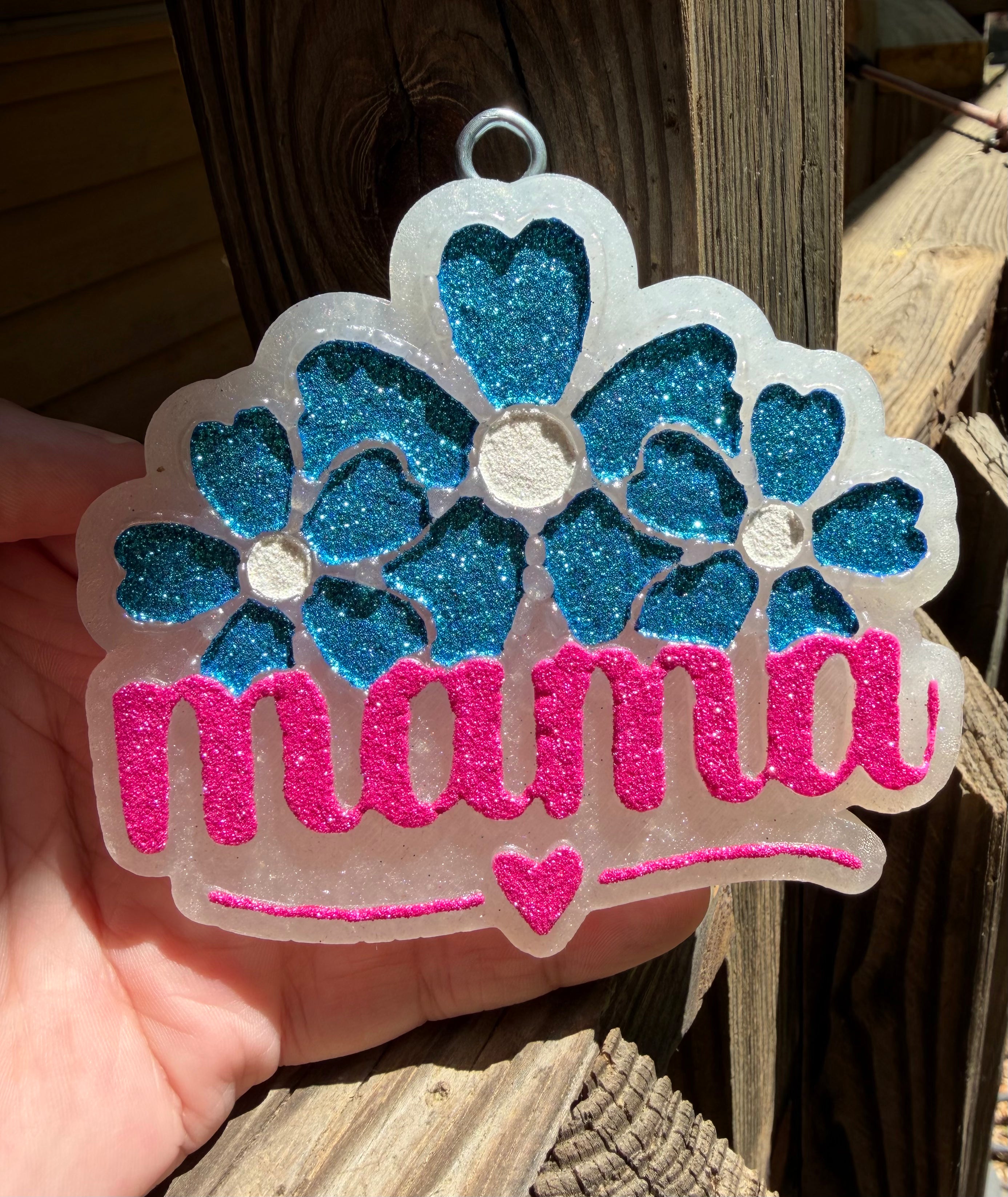 "Mama" Floral Freshie