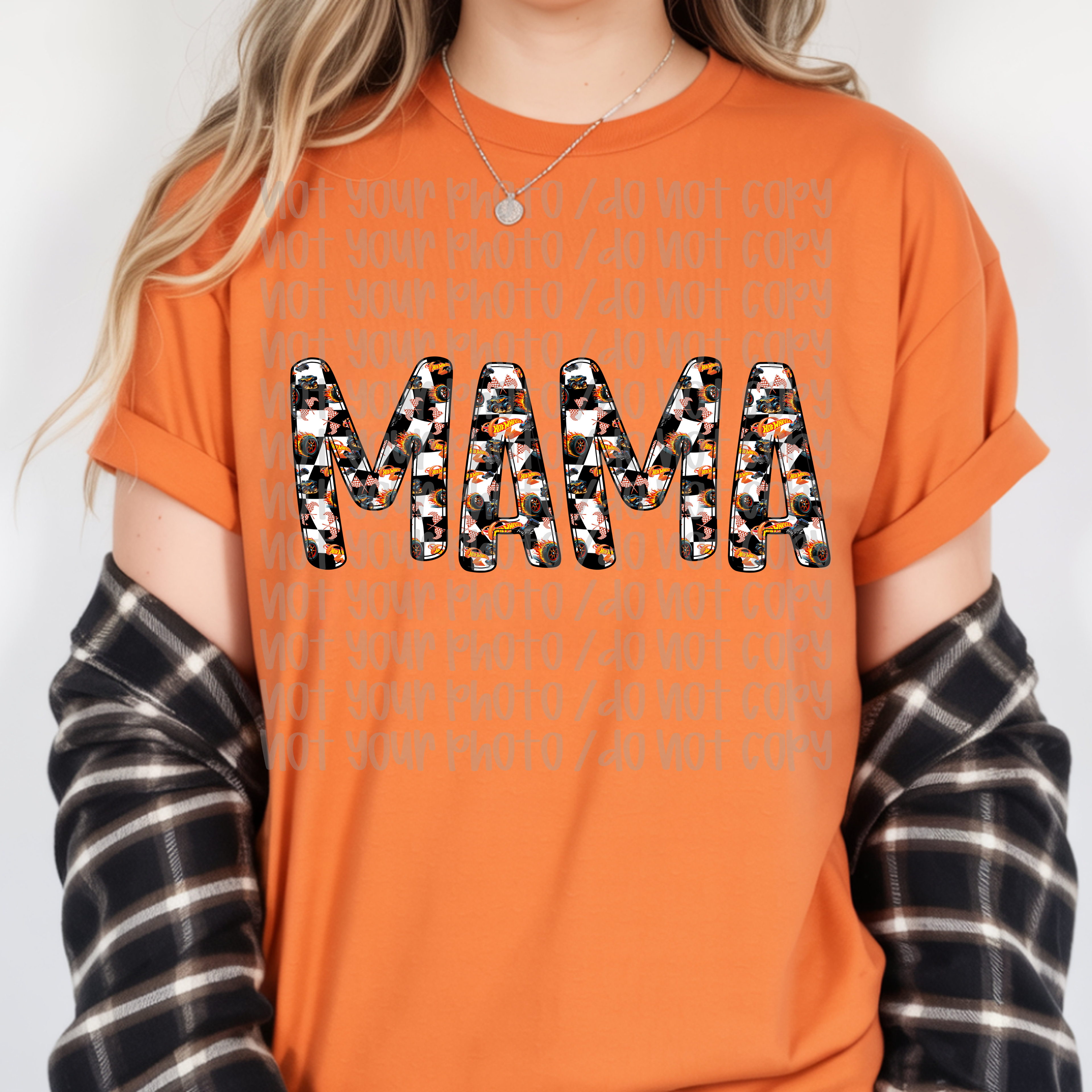 Mama H/O/T Wheels Graphic T-Shirt