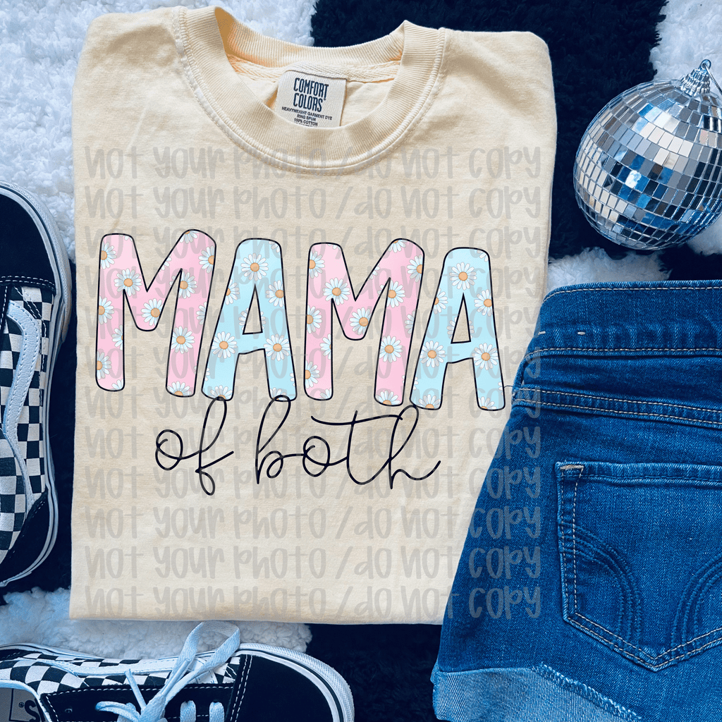Daisy Mama Of Both Graphic Tee