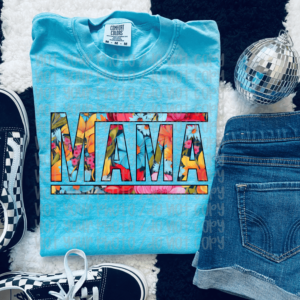 Floral Mama VA/N/S Inspired Graphic T-Shirt
