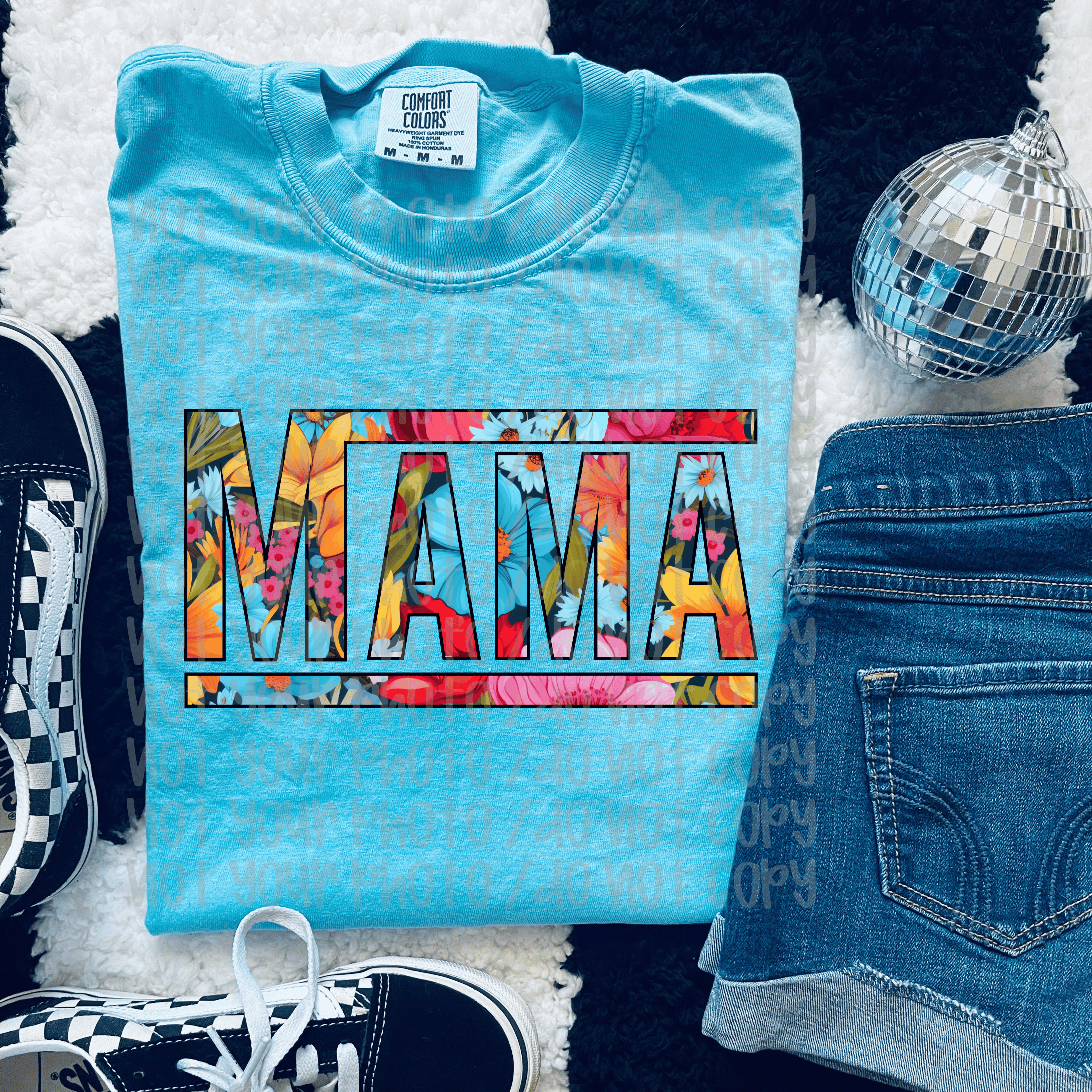 Floral Mama VA/N/S Inspired Graphic T-Shirt