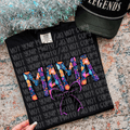 Floral Mama Bow Graphic T-Shirt