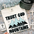Trust God Move Mountains Graphic T-Shirt