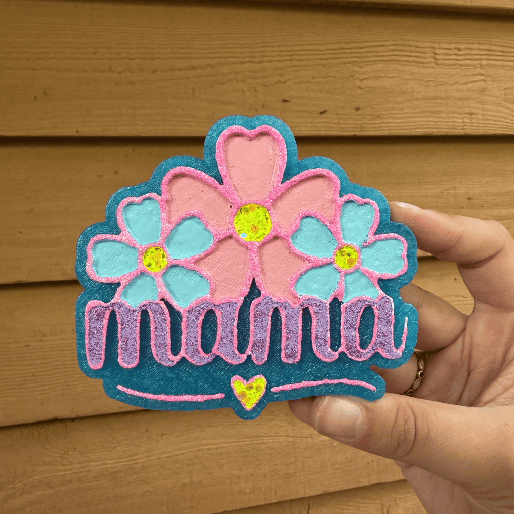 "Mama" Floral Freshie
