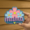"Mama" Floral Freshie