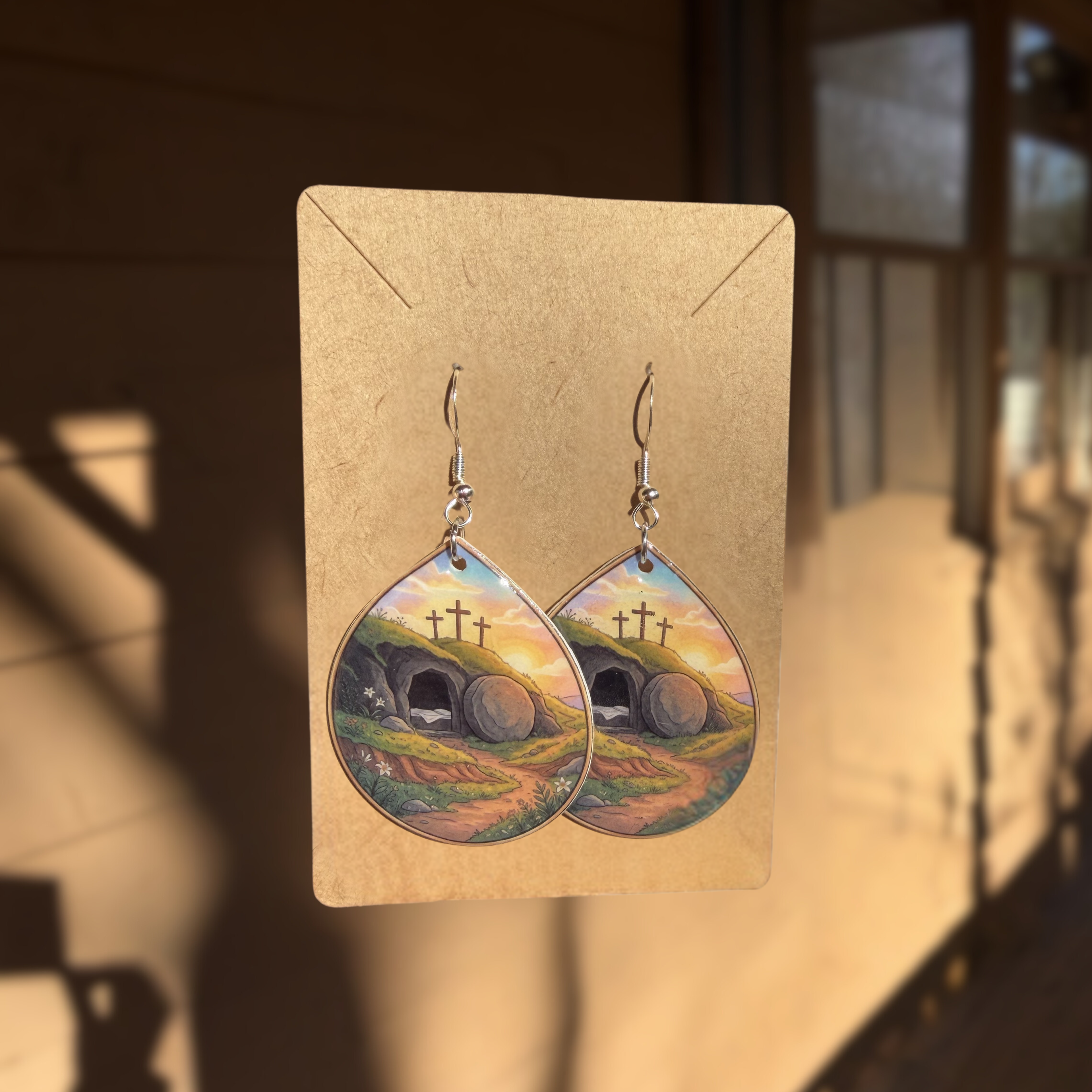 Sunset Tombstone Dangle